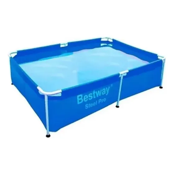 Pileta estructural rectangular Bestway 10472 con capacidad de 500 litros 1.10x1.50 m