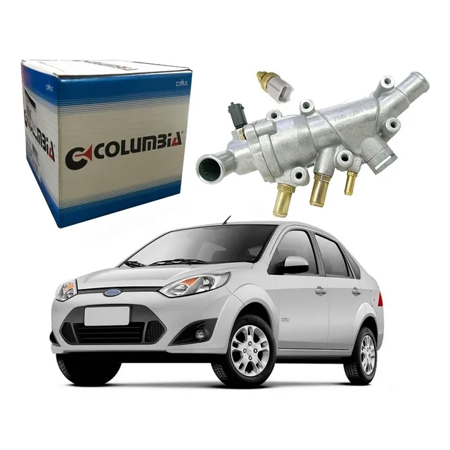 Valvula Carcaça Aluminio Ford Fiesta Sedan 1.0 Flex 2008