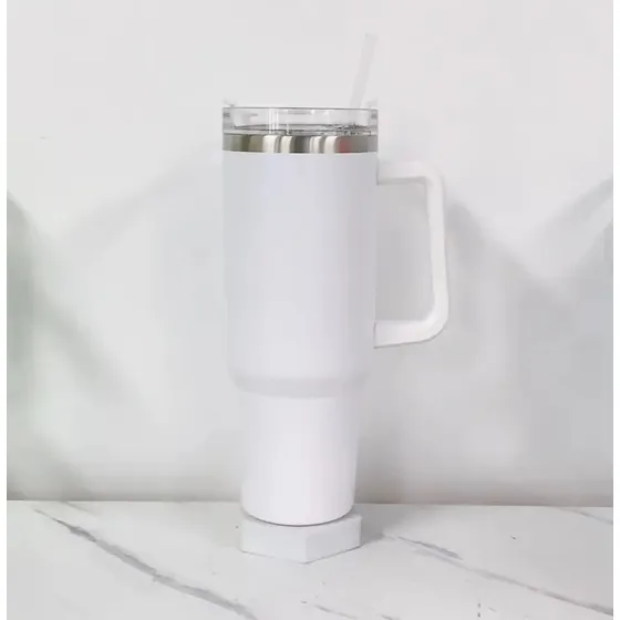 Vaso Térmico De Acero Inoxidable Con Pitillo 40 Oz