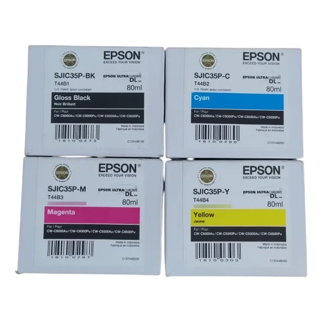 Pack 4 Cartuchos Tinta Epson T44b Gls/c/a/m 80ml Original