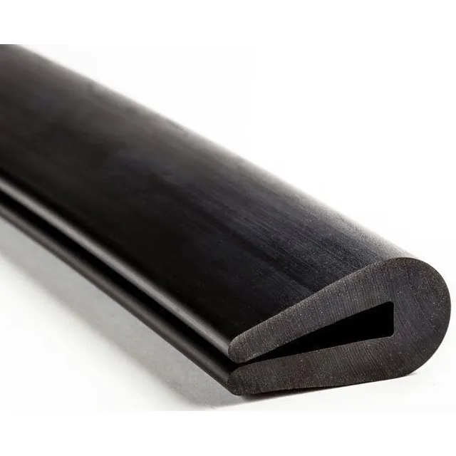 Borracha Acabamento Proteção Debrum Tipo U - 25 Mm - 1 Metro