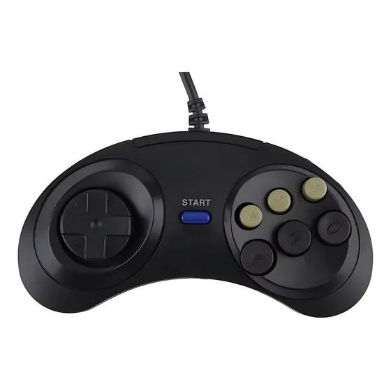 Controle Compatível Mega Drive Master System Sega Joystick