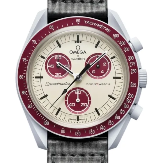Reloj Swatch Omega Moonswatch Pluto Nuevo Boleta