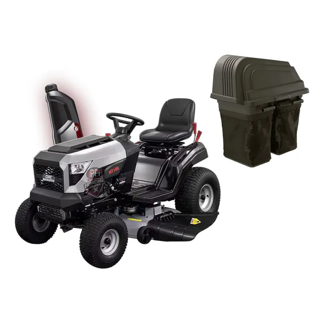 Mini Tractor Cortacesped 19hp 42 Briggs Stratton + Recolecto