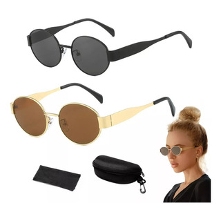 2pz Gafas Sol Retro Para Mujeres Hombre Moda Protección 2pz Gafas Sol Retro Para Mujeres Hombre Moda Protección