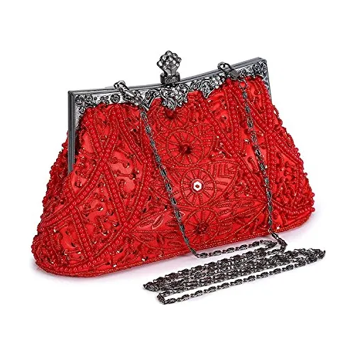 Kisschic Bolsos Para Mujer Vintage Con Cuentas De Ly67b
