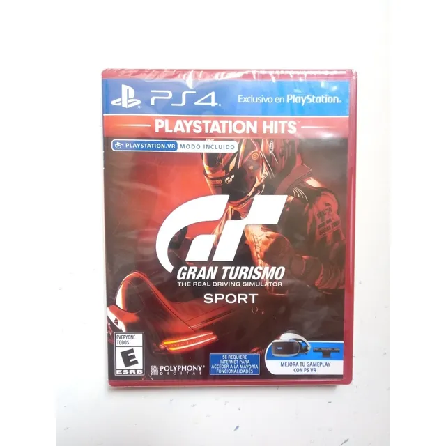 Gran Turismo Sport Juego Ps4 Nuevo Y Sellado