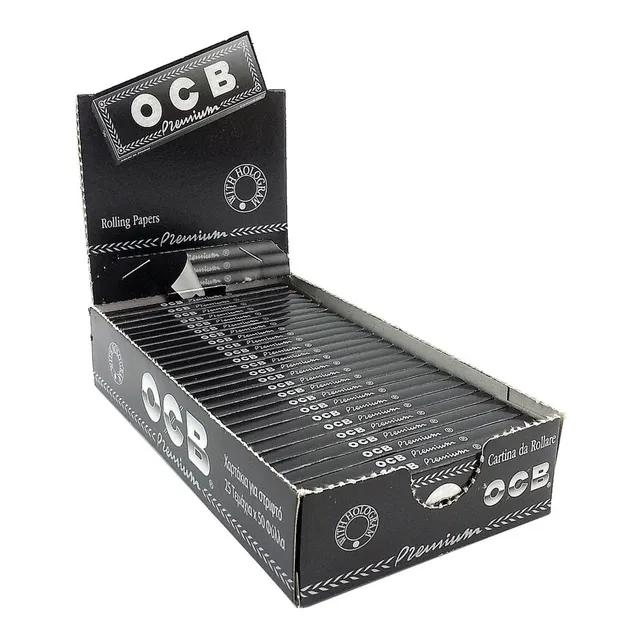 Papel Armar Ocb Negras 1 1/4p Pack X25 Librillos X50p - Liar