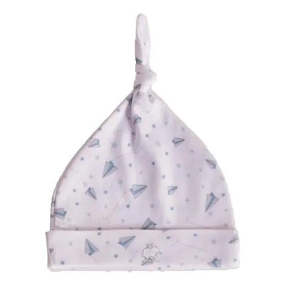 Gorro  Planes  - Celeste Babycottons