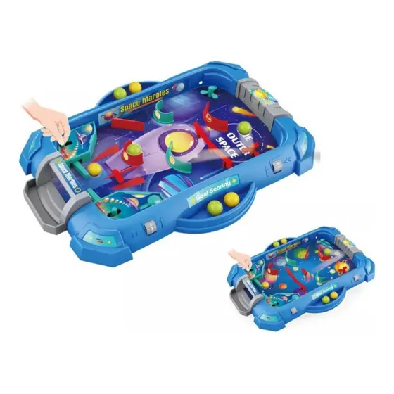 Juego De Mesa Flipper Pinball Space De Plástico