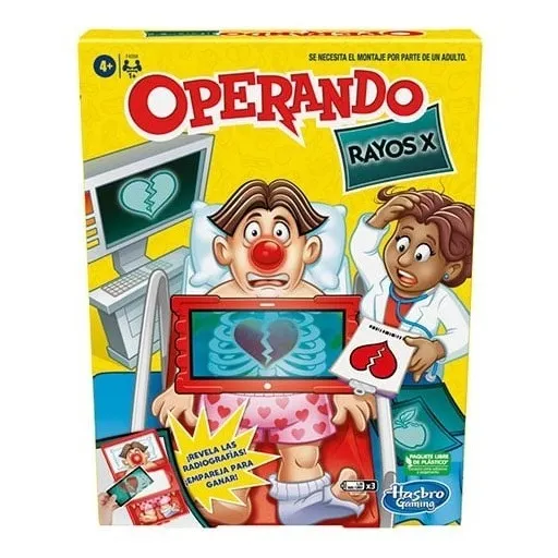 Juego De Mesa Hasbro Gaming Operation Xray Match Up