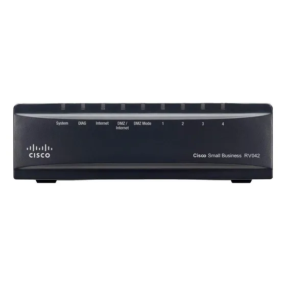 Roteador Cisco 10/100 4 Saidas 2 Lan V03 Rv042