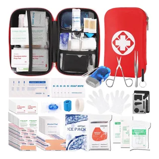 Kit De Primeros Auxilios De 315 Piezas Kit De Trauma Con Kit De Primeros Auxilios De 315 Piezas Kit De Trauma Con
