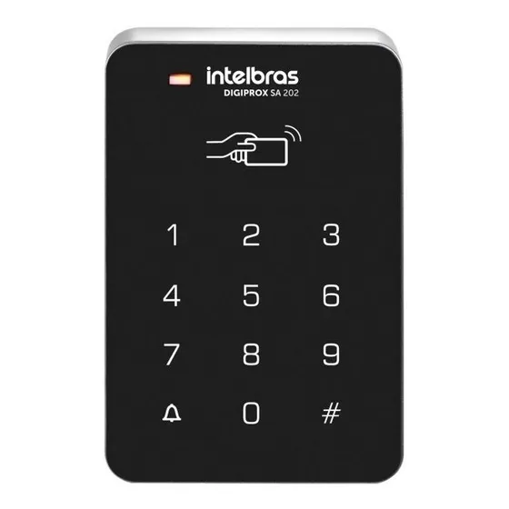 Controlador De Acesso  Sa 202 Senha E Rfid Intelbras