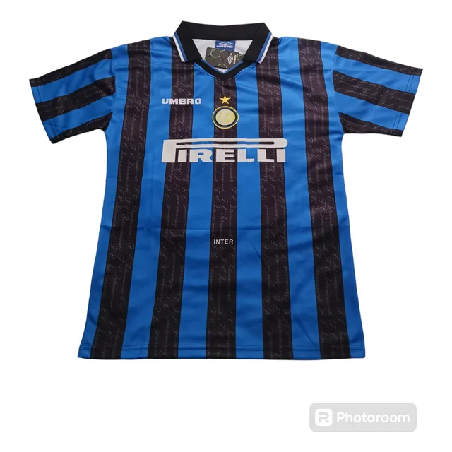 Camiseta Inter Milán Local 1999 #10 Ronaldo