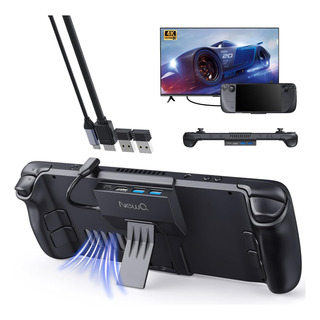 Newq Steam Deck Dock - Oled Stand With Usb C Hub, Hdmi 4k... Newq Steam Deck Dock - Oled Stand With Usb C Hub, Hdmi 4k...