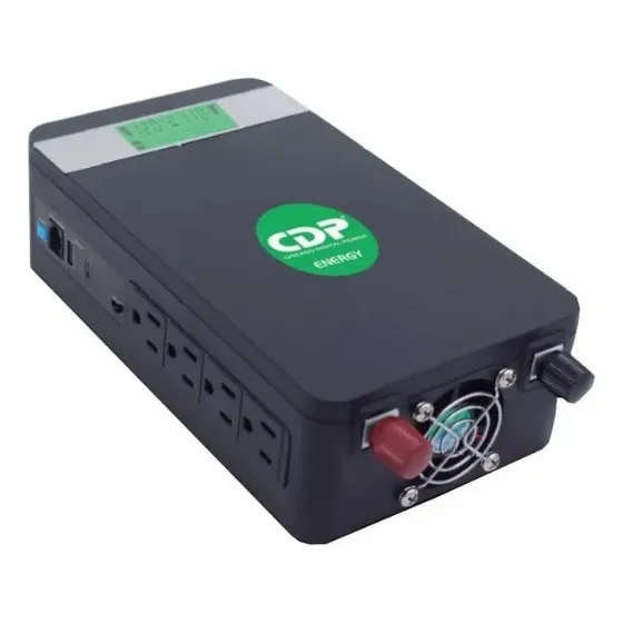 Inversor De Corriente Portatil Cdp 4tomas, 2usb, Lcd Xvc-712