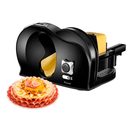 Multifatiador Elétrico Fatiador Frios Cortes Rápidos 150w Preto 127v