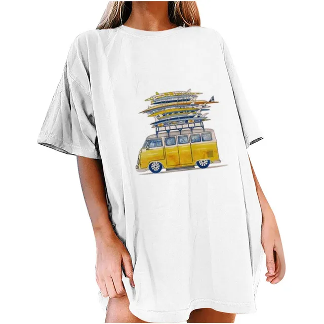 Tops Mujer Blusa Suelta Basica Fiesta Vintage Camiseta Gran