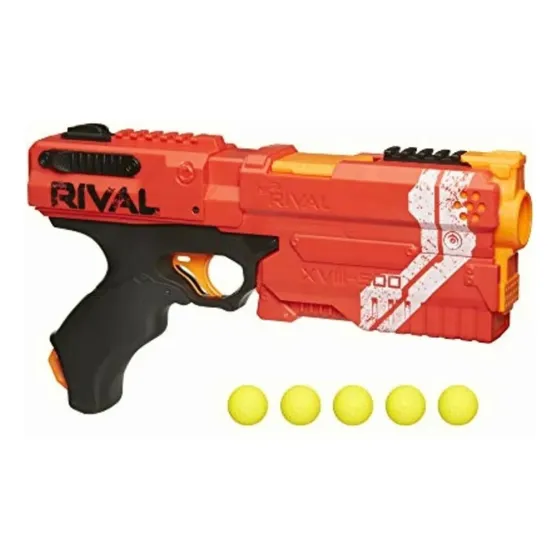 Nerf Lanzador Rival Kronos Xvlll-500 + 25 Repuestos Rojo
