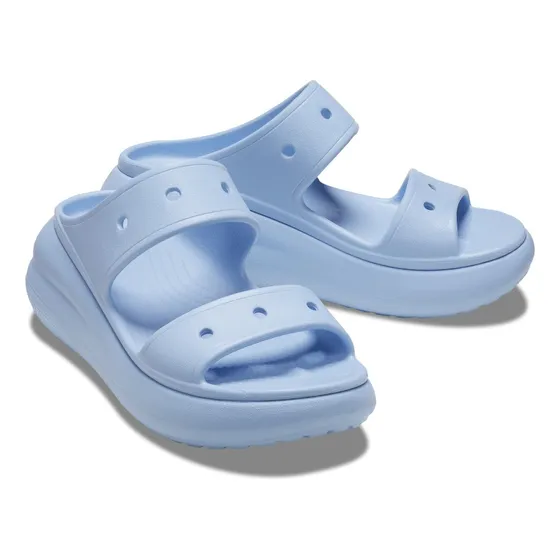 Crocs Classic Crush Sandal Celeste Mujer