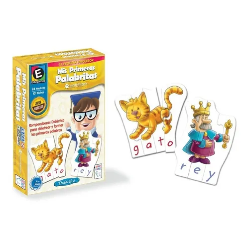 Juego Didactico Mis Primeras Palabritas Ronda