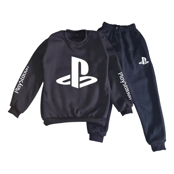 Conjunto Deportivo Niños Y Niñas Buzo Y Pantalon Playstation