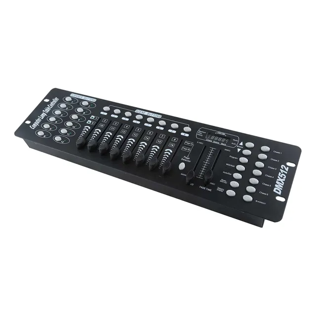Consola Gadnic Led 192 Canales Dmx Pro Dj Multicolor