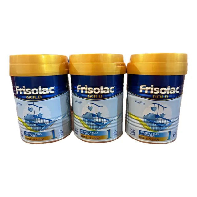 Frisolac Gold 1 Pack De 3 Latas De 400g Sin Sabor