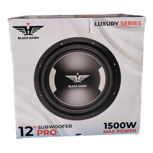Subwoofer Blackhawk 12 1500w Bh-sw12lj
