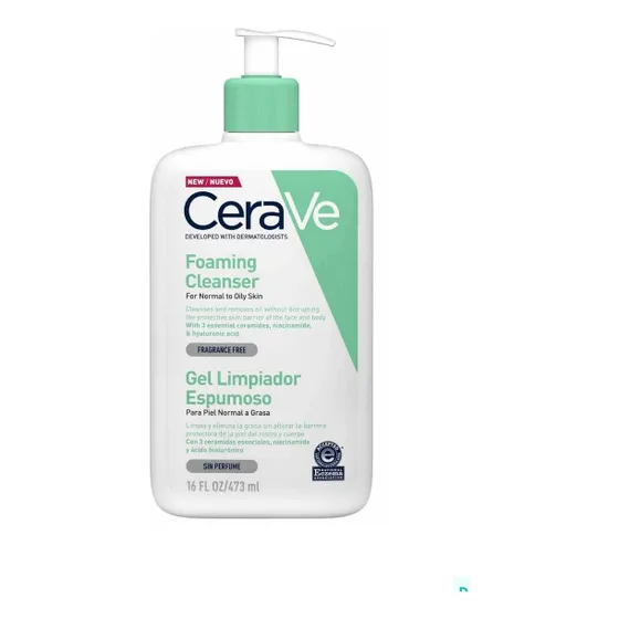Cerave Gel Limpiador Espumoso 473 Ml