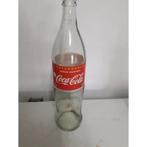 Botella Coca Cola 1 Litro Vidrio