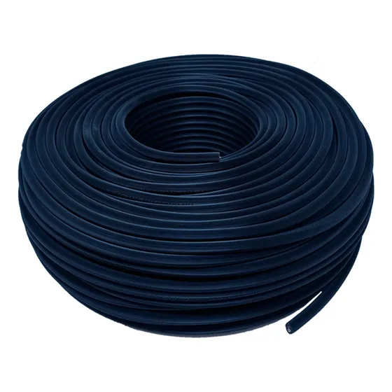 Cable Electrico Cca Uso Rudo Konect 2x10 25 Metros Negro