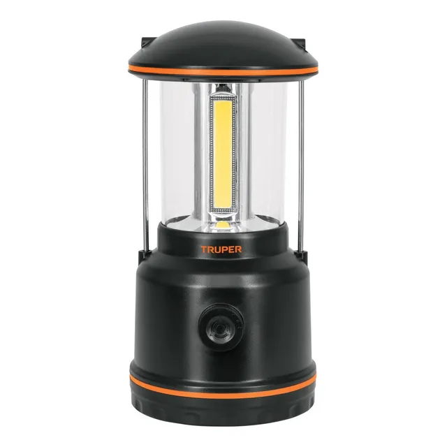 Linterna Farol Led Para Campamento Camping Truper 10760 Color Negro