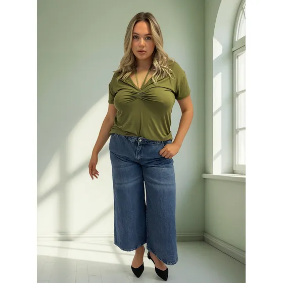 Remera Viscosa Elastizada Mila Dama T-especial