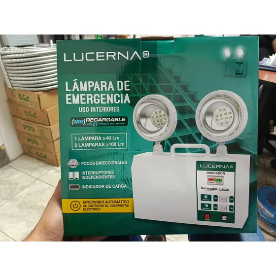 Lámpara De Emergencia Lucerna Nueva