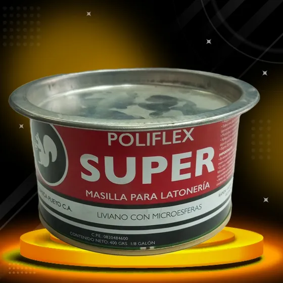 Masilla Para Latoneria 1/8 Galon Poliflex