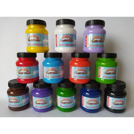 Pintura Acrílica Apu | Mate Acrílico 250 Ml