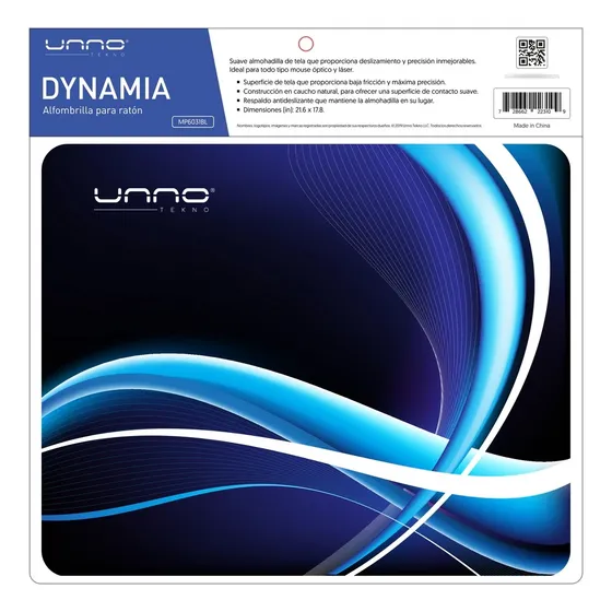 Mousepad 21 X 17 Cms Unno Tekno