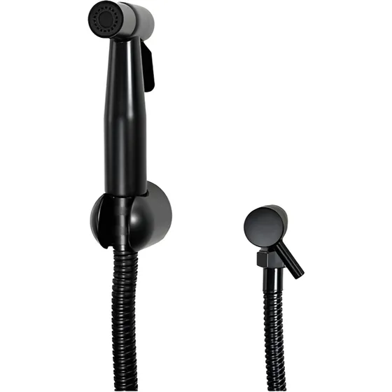 Ducha Higienica Negra Metalica Italomix Lh-3325
