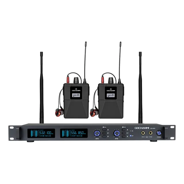 Monitoreo Gochanmi Er2020 Sistema In Ear Bluetooth 2 Canales