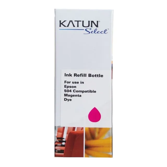 Tinta Compatible Con Epson Magenta T504 L6161 L6191 Katun