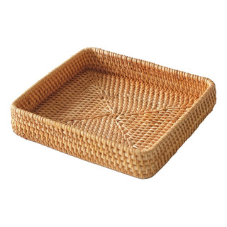 Bandeja De Servir De Vime, Bandeja Quadrada De Tecido, Cesta Bandeja De Servir De Vime, Bandeja Quadrada De Tecido, Cesta