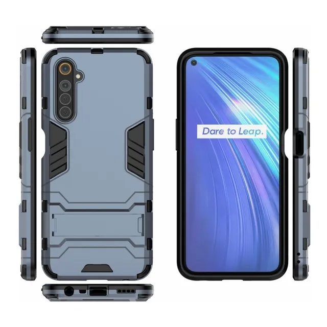 Estuche Protector Con Soporte Para Realme 6 7 Pro 7