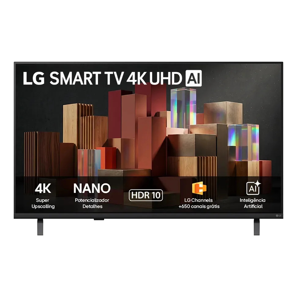Conferir mais produtos da marca LG Novo | +25 vendidos Smart TV LG 75'' 4K Ultra HD