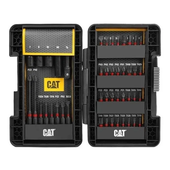 Juego De Puntas Para Atornillar 45 Piezas Cat
