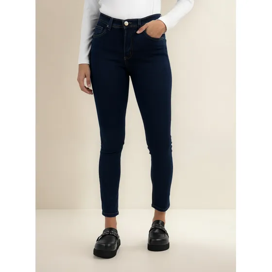 Jean Chupin Azul Clasico Elastizado Talles