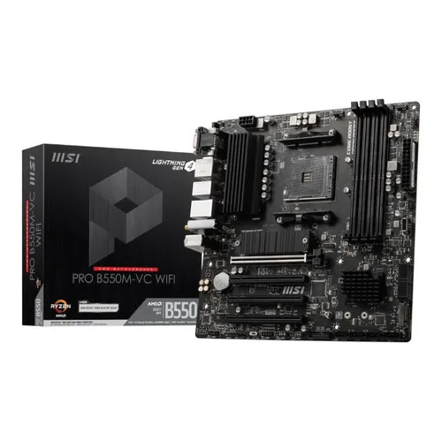 Board Gaming B550m Msi Pro Wifi 6 Am4 Ryzen Gamer B550 M
