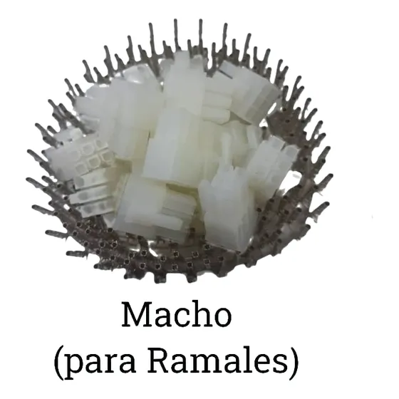 Conectores Pci 6 Pines Macho Y Hembra