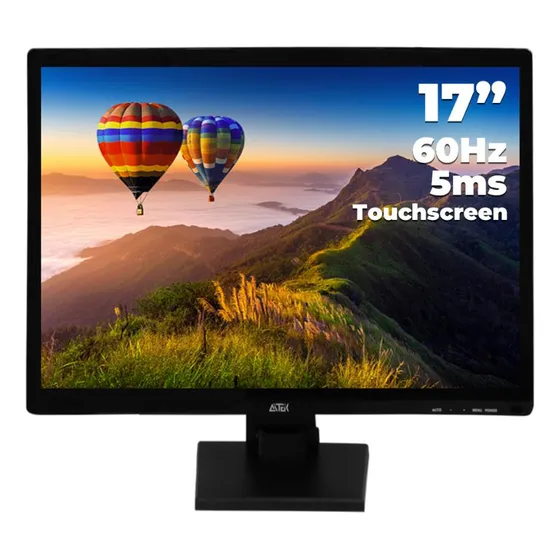 Monitor Led 17 Pol Tela Sensível Ao Toque 60hz 1280x1024